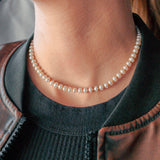 Sea of Pearls Choker Necklace