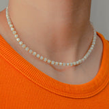 Aurora Mother of Pearl Necklace